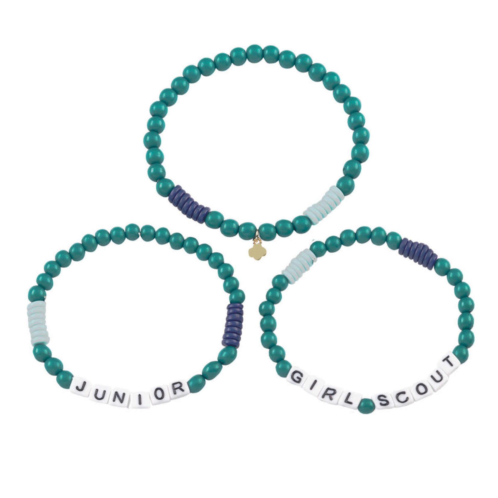 Girl Scout Merchandise Junior Bracelets - Set Of 3