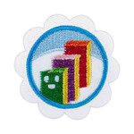 Girl Scout Merchandise Daisy Cookie Goal Setter Badge