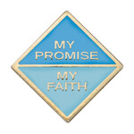Girl Scout Merchandise D PROMISE FAITH PIN 2