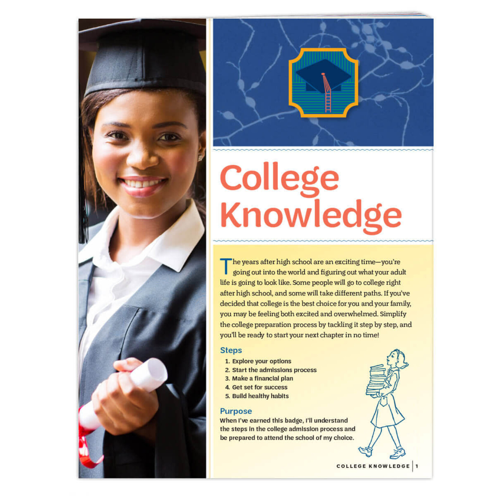 Girl Scout Merchandise Ambassador College Knowledge Badge Requirements