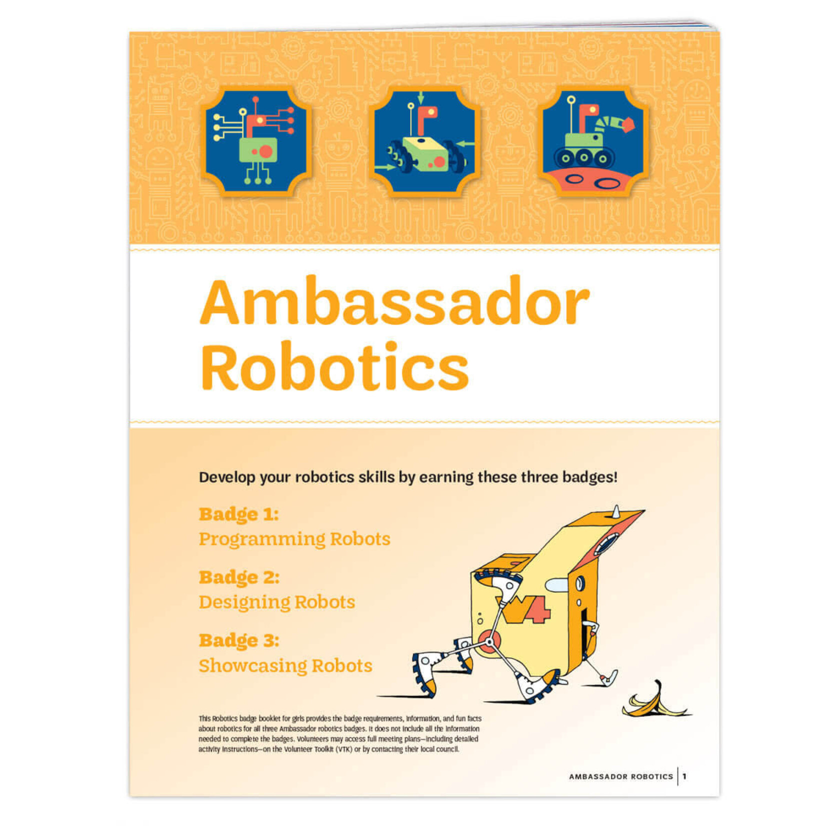 Girl Scout Merchandise Ambassador Robotics Badge Requirements