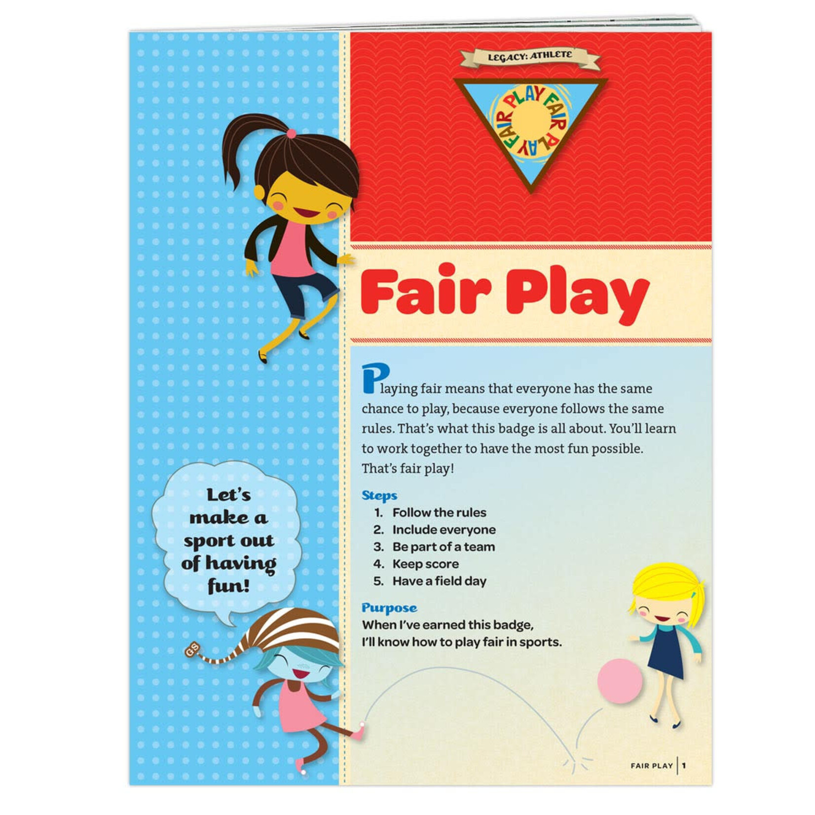 Girl Scout Merchandise Brownie Fair Play Badge Requirements