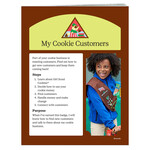Girl Scout Merchandise Brownie My Cookie Customers Badge Requirements