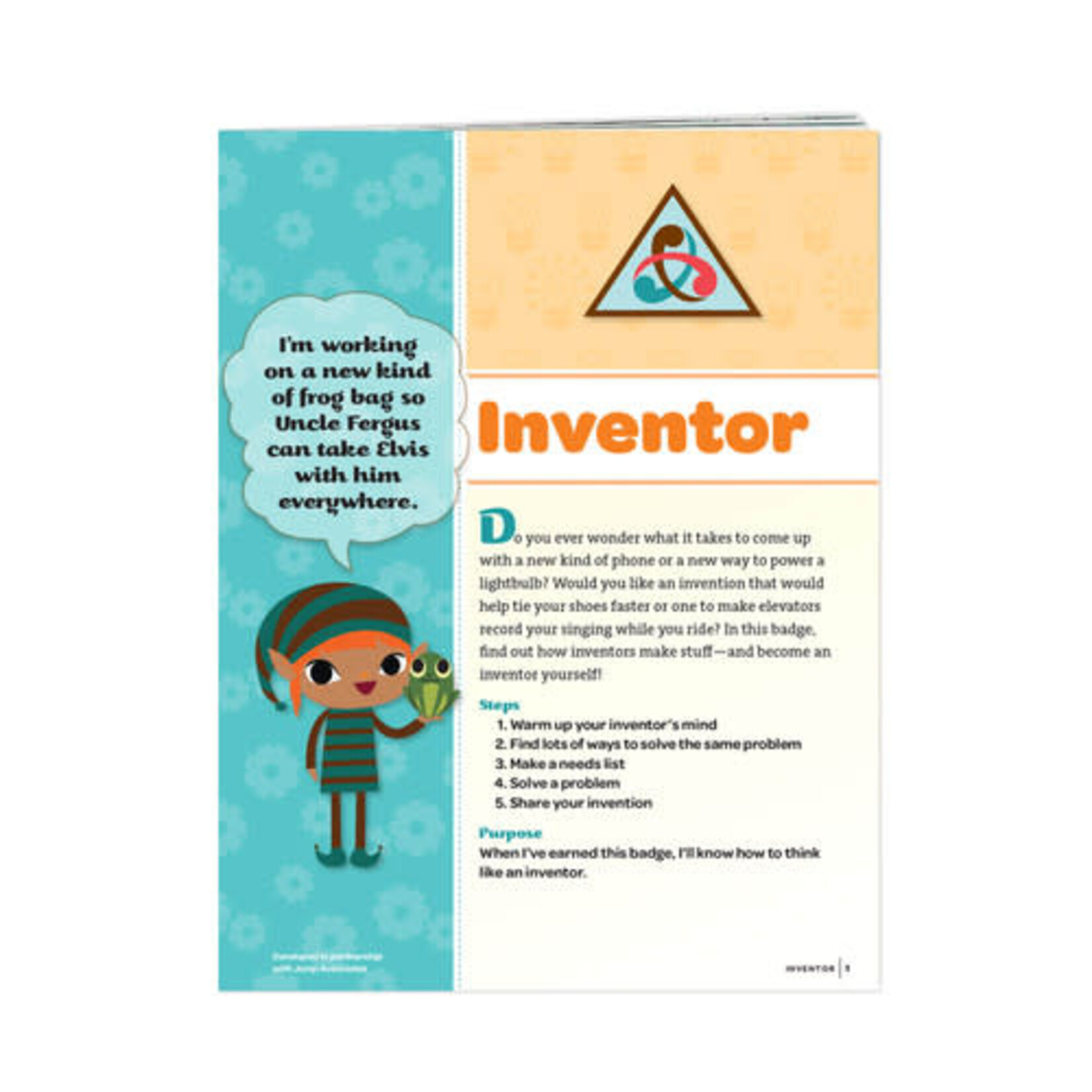 Brownie Inventor Badge Requirements