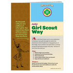 Girl Scout Merchandise Junior Girl Scout Way Badge Requirements