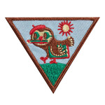 Girl Scout Merchandise BR OUTDOOR ART CREATOR BADGE