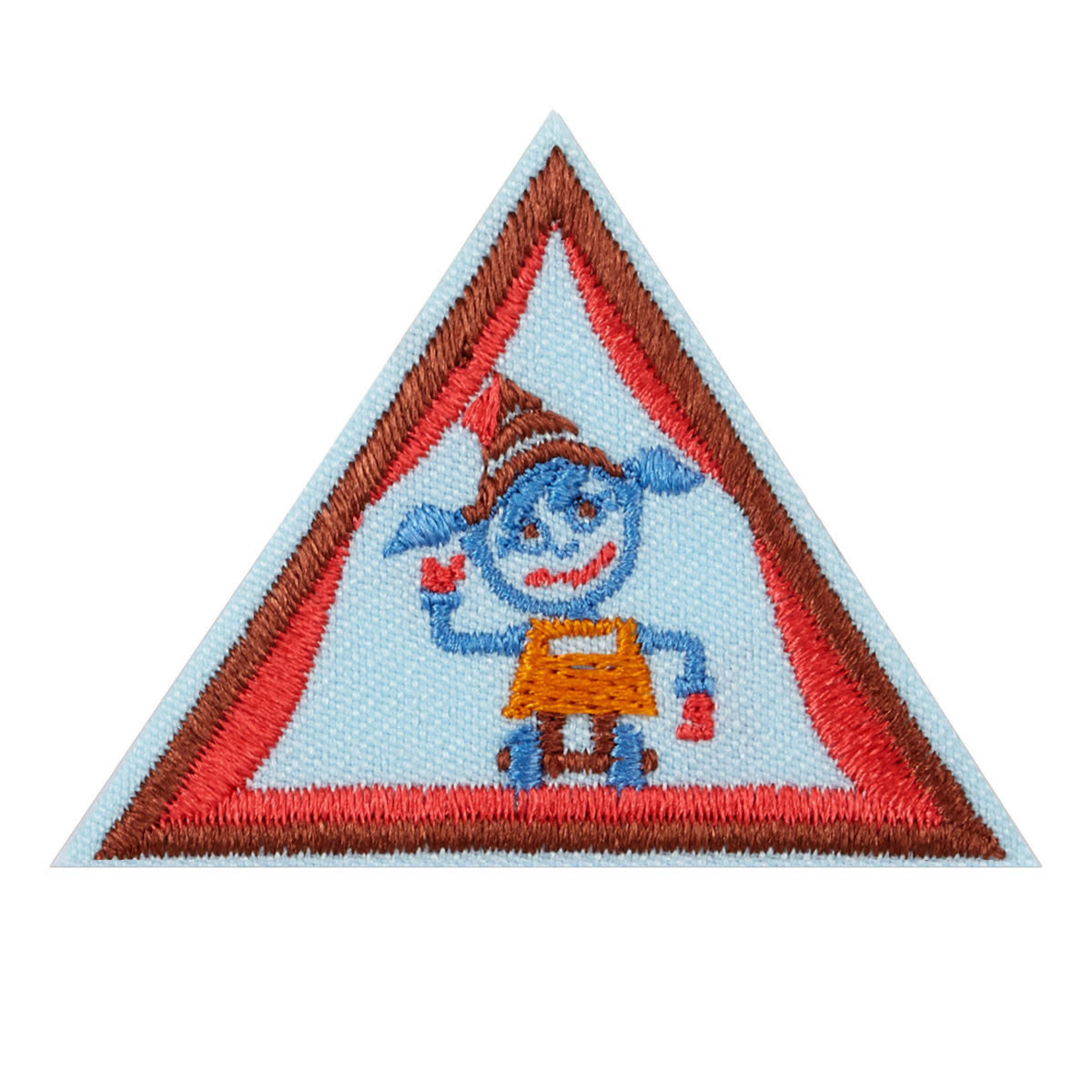 Girl Scout Merchandise Brownie Showcasing Robots Badge