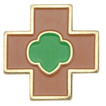 Girl Scout Merchandise B SAFETY AWARD PIN