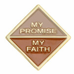 Girl Scout Merchandise BR PROMISE FAITH 1 PIN