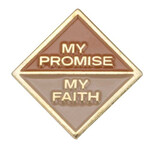 Girl Scout Merchandise BR PROMISE FAITH 2 PIN