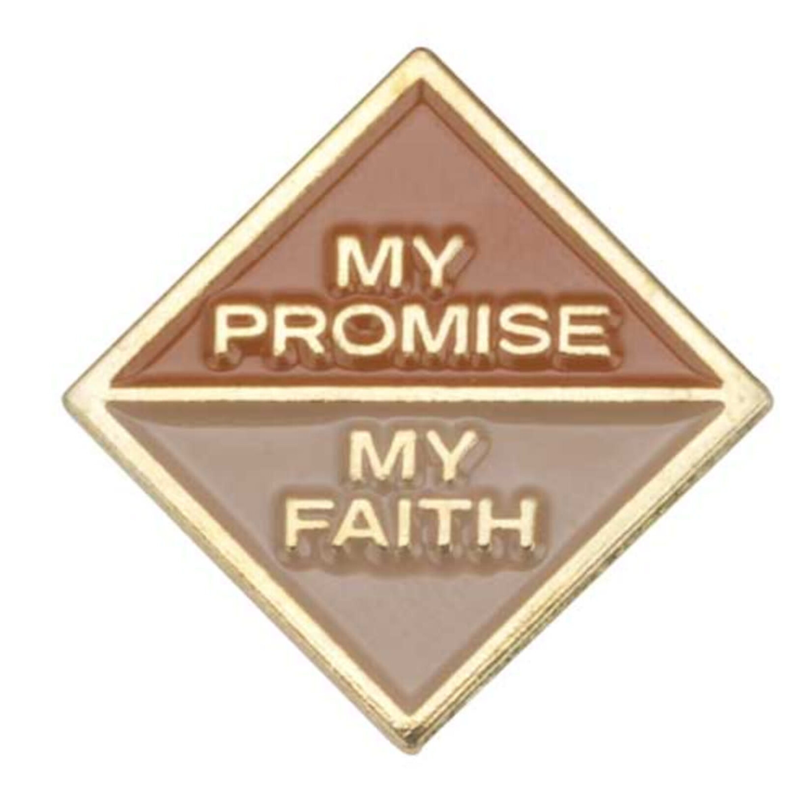 Girl Scout Merchandise BR PROMISE FAITH 2 PIN
