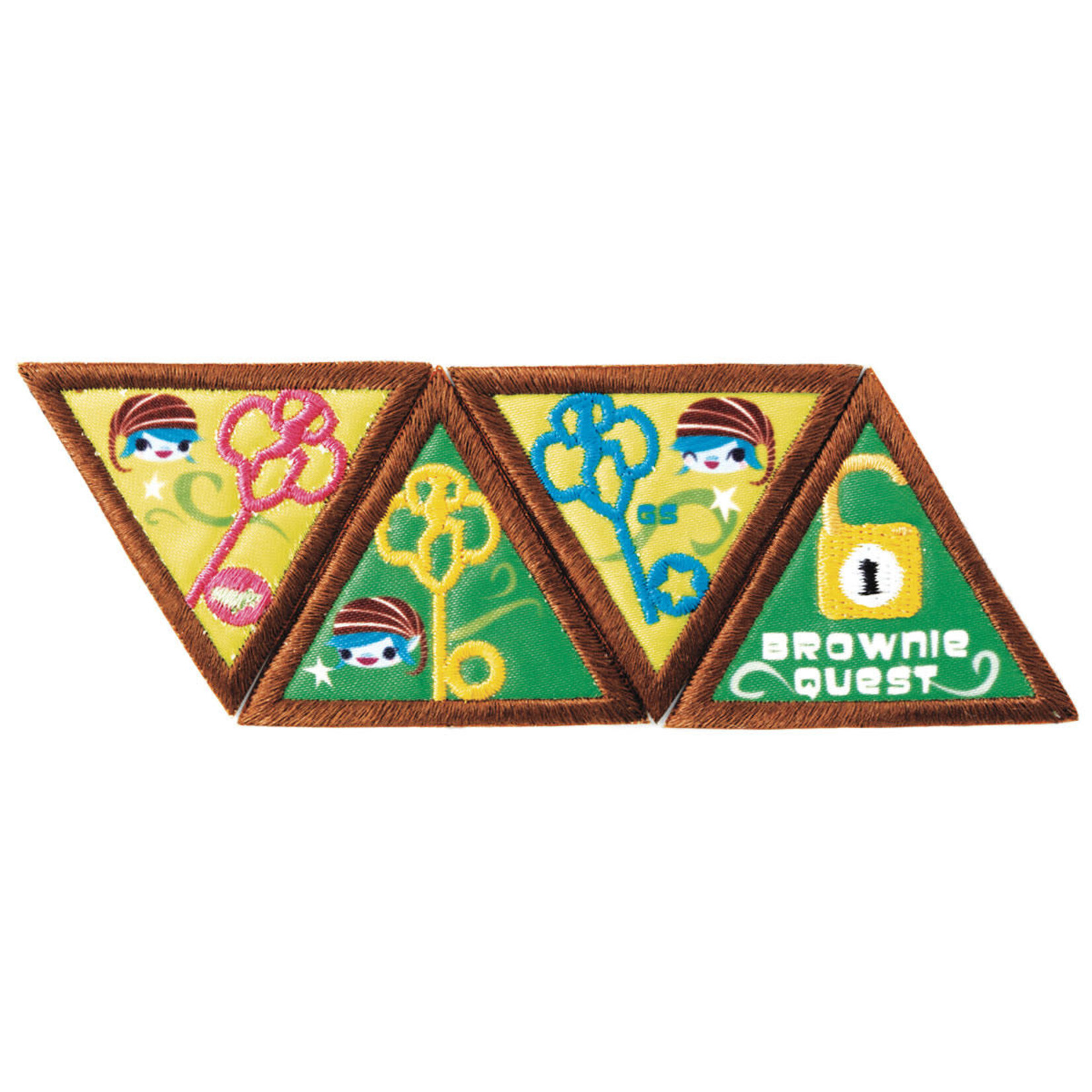 Girl Scout Merchandise Brownie Quest Journey Set