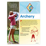Girl Scout Merchandise Cadette Archery Badge Requirements