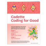 Girl Scout Merchandise Cadette Coding for Good Badge Requirements