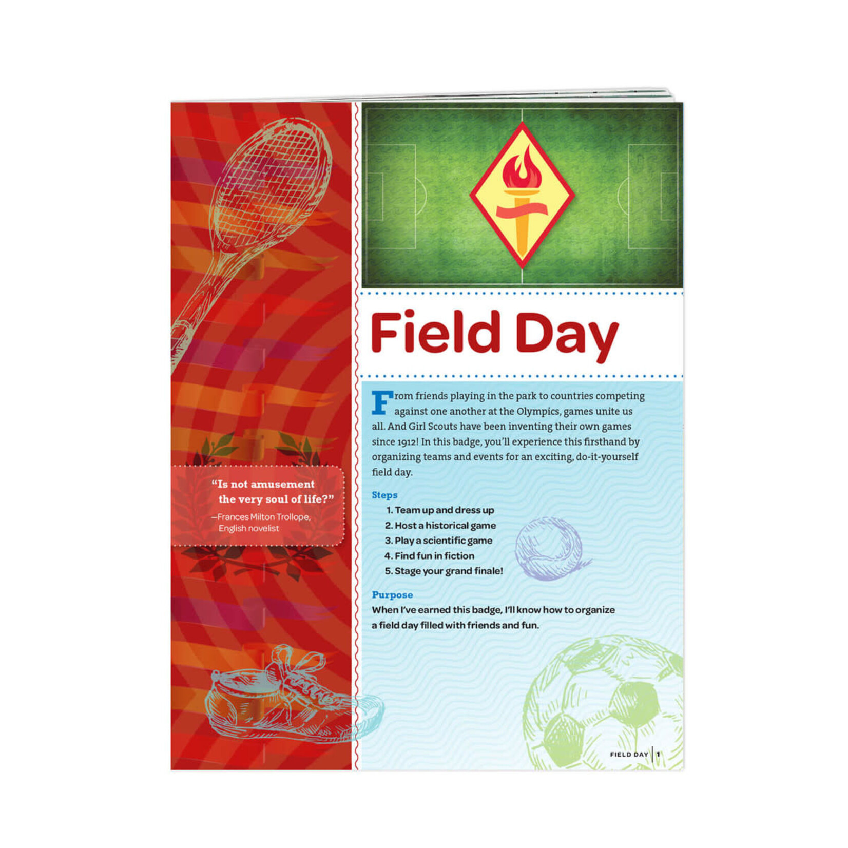 Girl Scout Merchandise Cadette Field Day