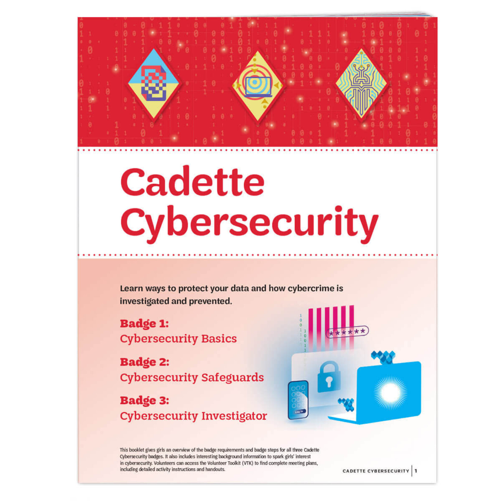 Girl Scout Merchandise Cadette Cybersecurity Badge Requirement
