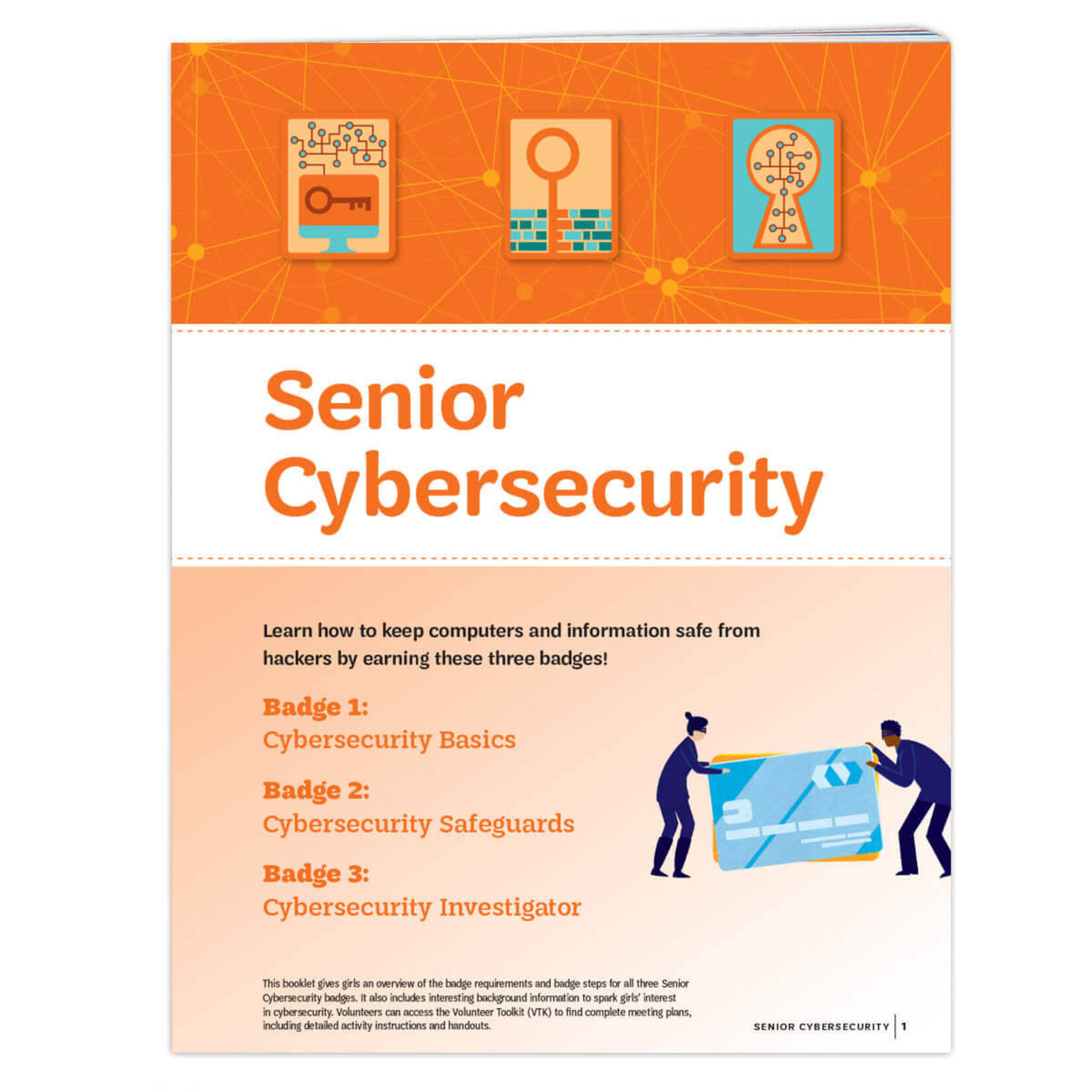 Girl Scout Merchandise Senior Cybersecurity Badge Requirements