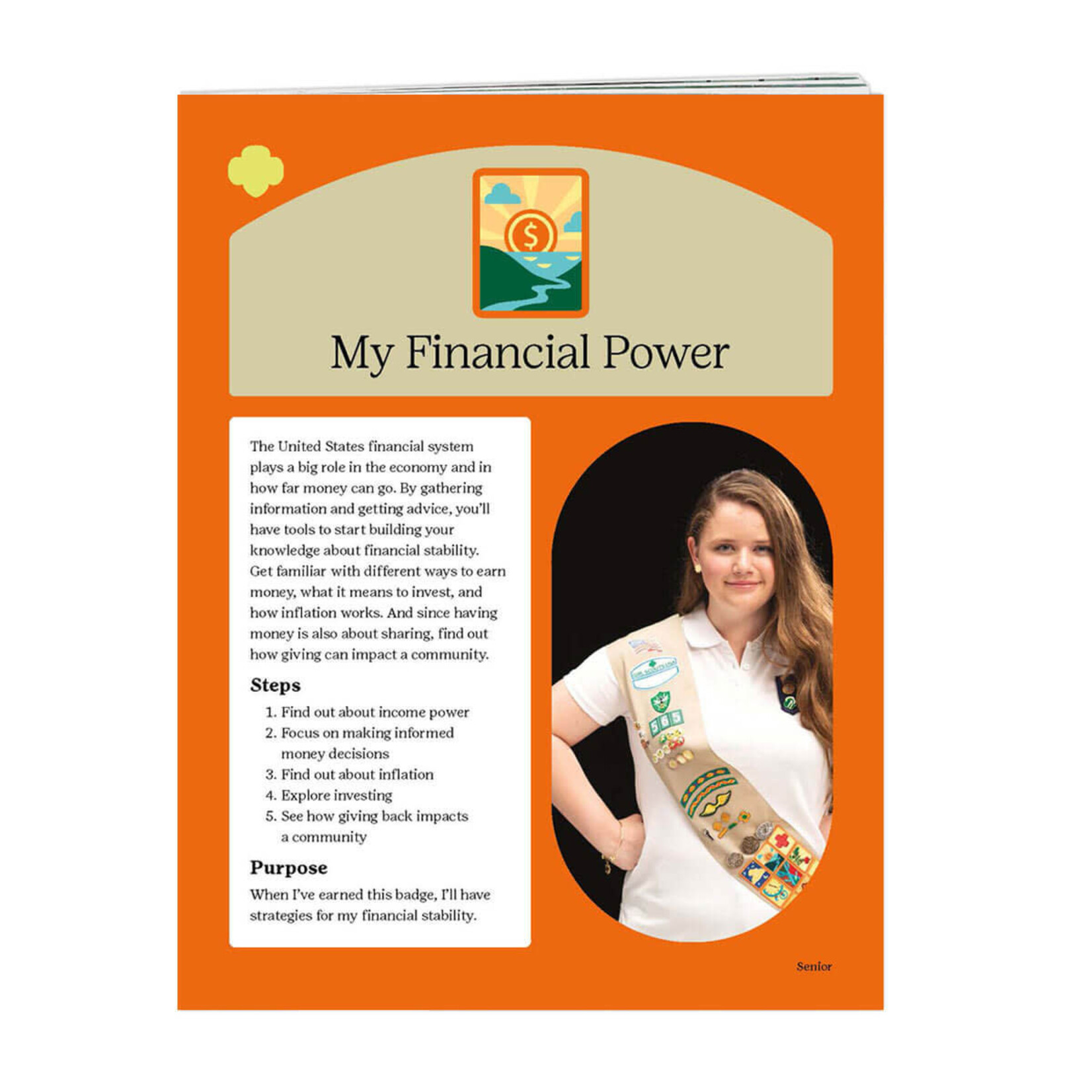 Girl Scout Merchandise Senior My Financial Power Badge Requirements