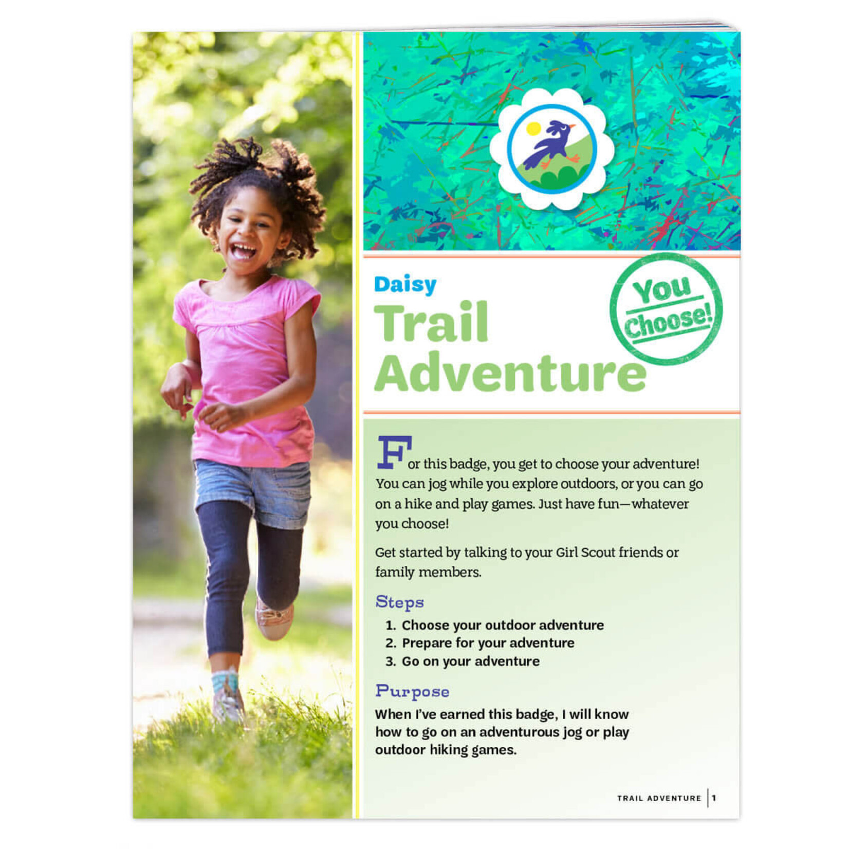 Girl Scout Merchandise Daisy Trail Adventure Badge Requirements