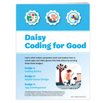 Girl Scout Merchandise Daisy Coding For Good Badge Requirements