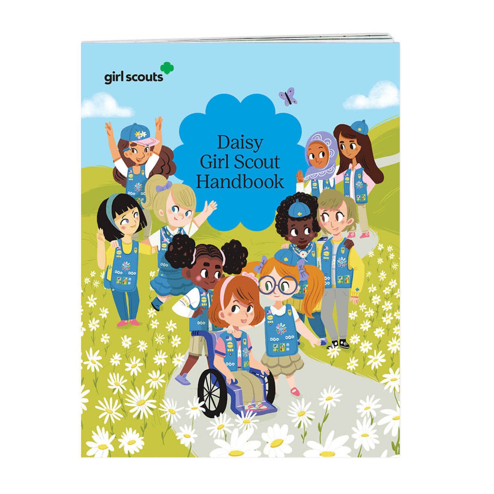 Girl Scout Merchandise Daisy Handbook with Petal Requirements