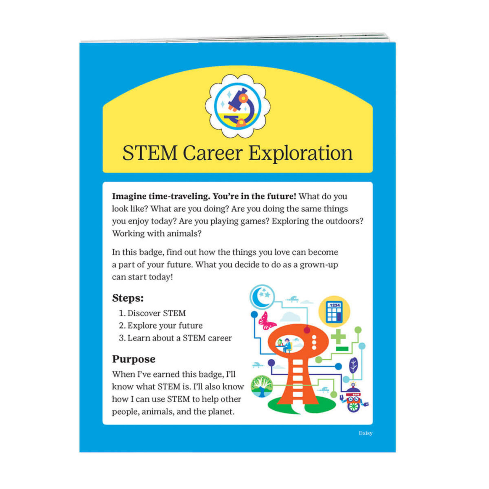 Girl Scout Merchandise Daisy Stem Career Exploration Badge Requirements