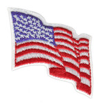 Girl Scout Merchandise MADE IN THE USA -AMERICAN FLAG PATCH