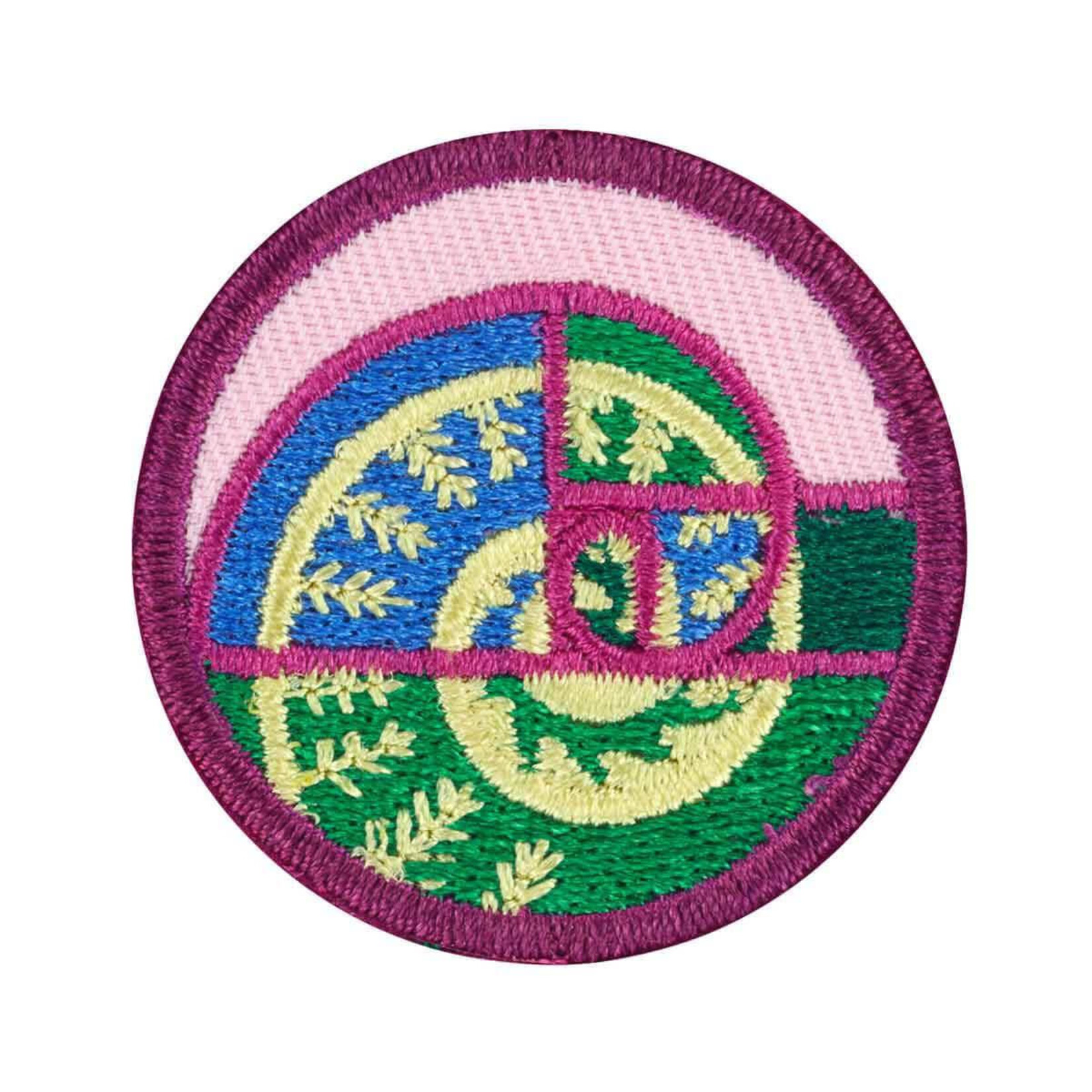 Girl Scout Merchandise JUNIOR SHAPES IN NATURE BADGE