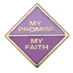 Girl Scout Merchandise JR PROMISE FAITH - 1 PIN