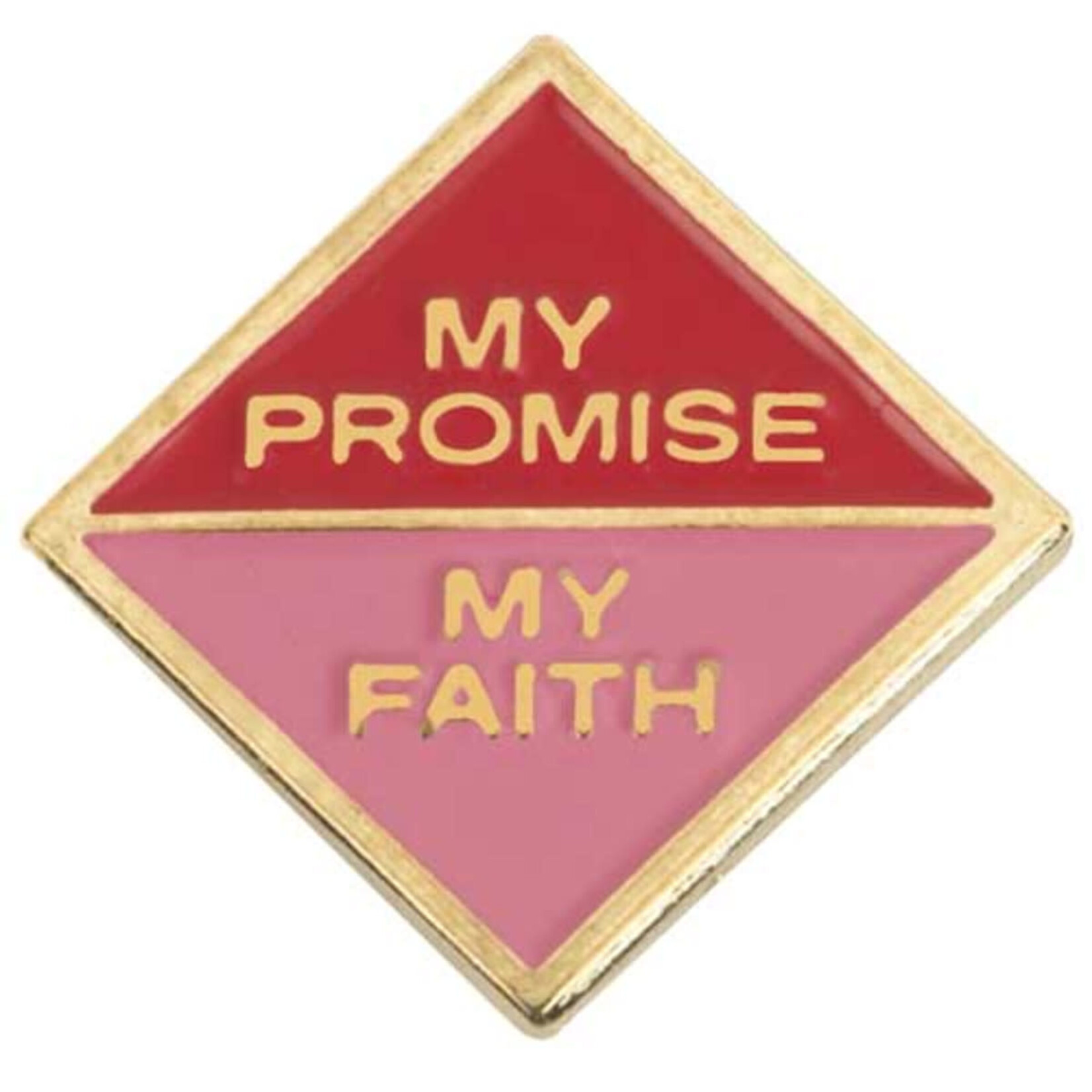 Girl Scout Merchandise C PROMISE FAITH 2 PIN