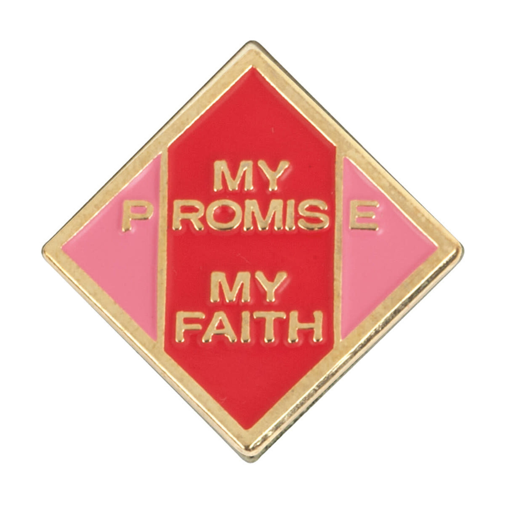 Girl Scout Merchandise C PROMISE FAITH 3 PIN