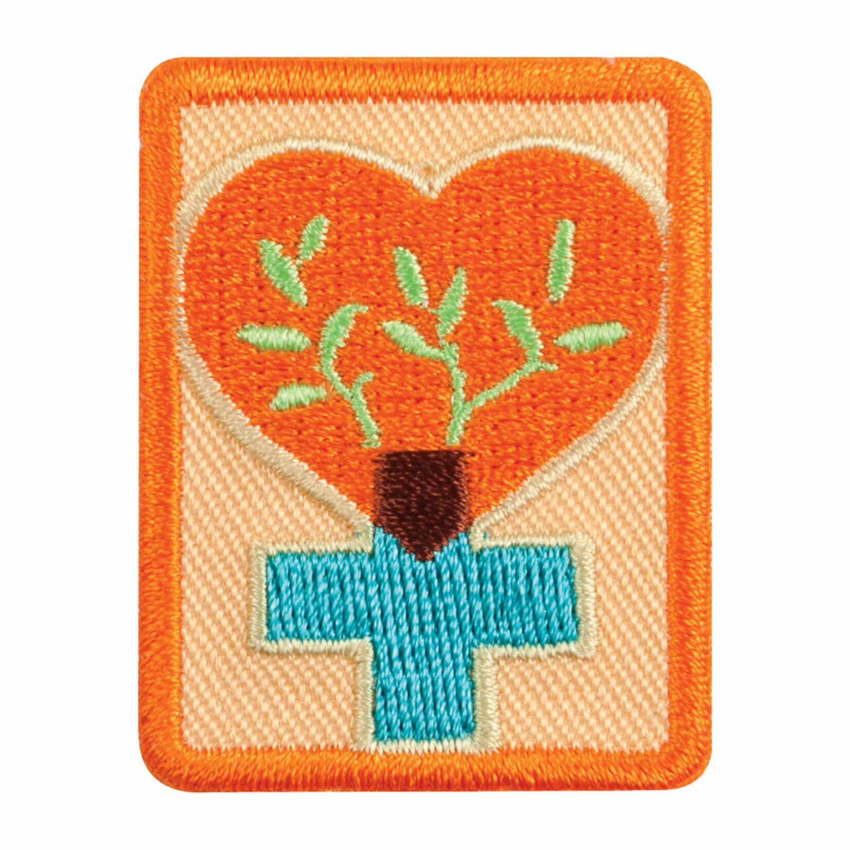 Girl Scout Merchandise Senior Women's Health Badge (Discontinued)