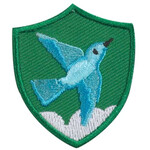 Girl Scout Merchandise BLUEBIRD CREST