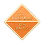 Girl Scout Merchandise Senior My Promise, My Faith Year 1 Pin