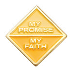 Girl Scout Merchandise A PROMISE FAITH - 1 PIN