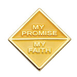 Girl Scout Merchandise A PROMISE FAITH - 2 PIN