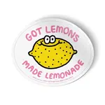 Badge Bomb Got Lemons, Made Lemonade Sticker