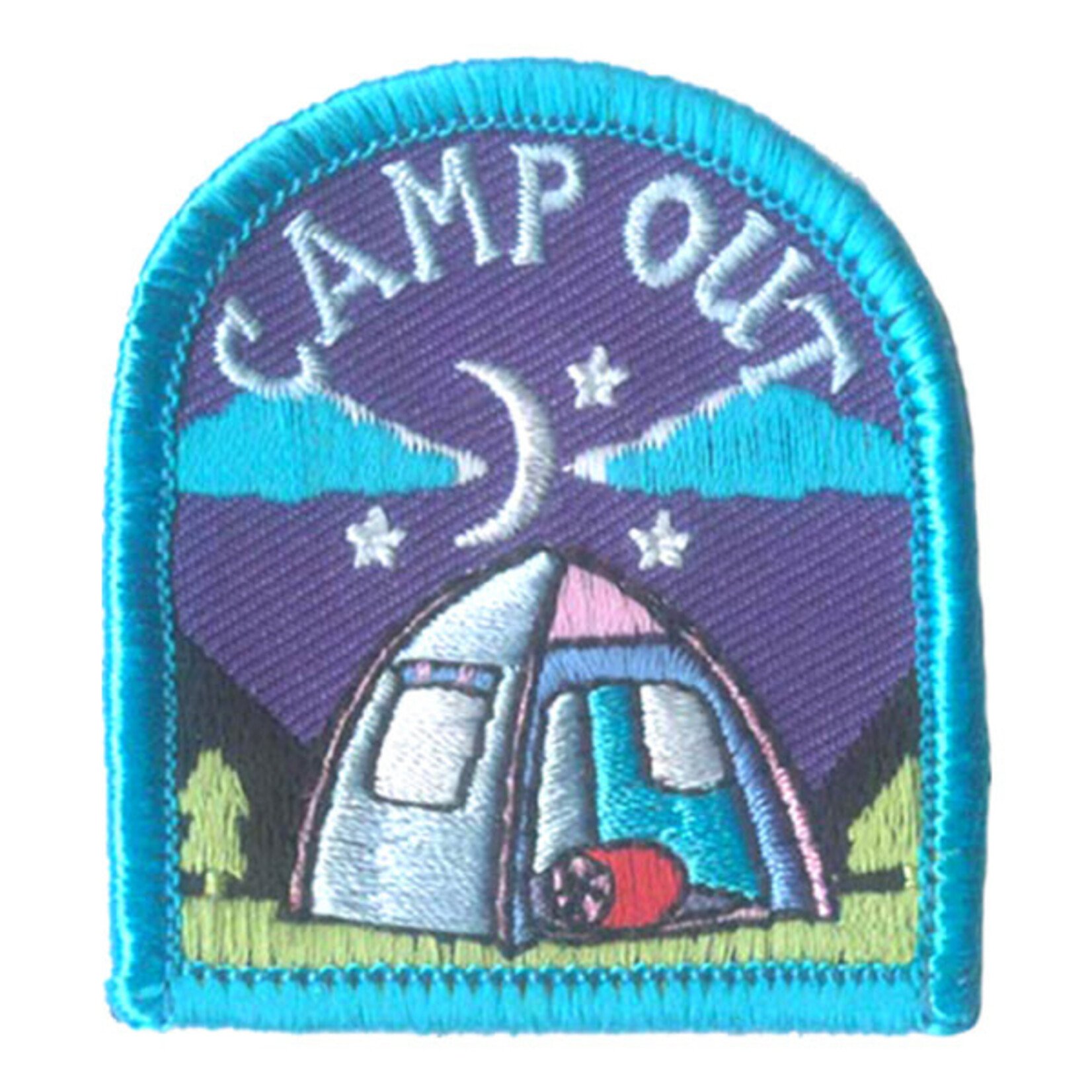 advantage Screen Printing and Emblem Camp Out Fun Patch