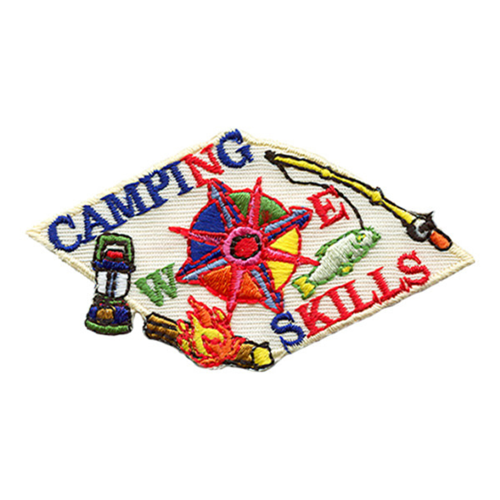 advantage Screen Printing and Emblem Camping Skills Fun Patch