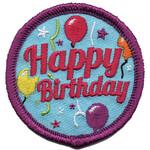 advantage Screen Printing and Emblem Birthday Fun Patch