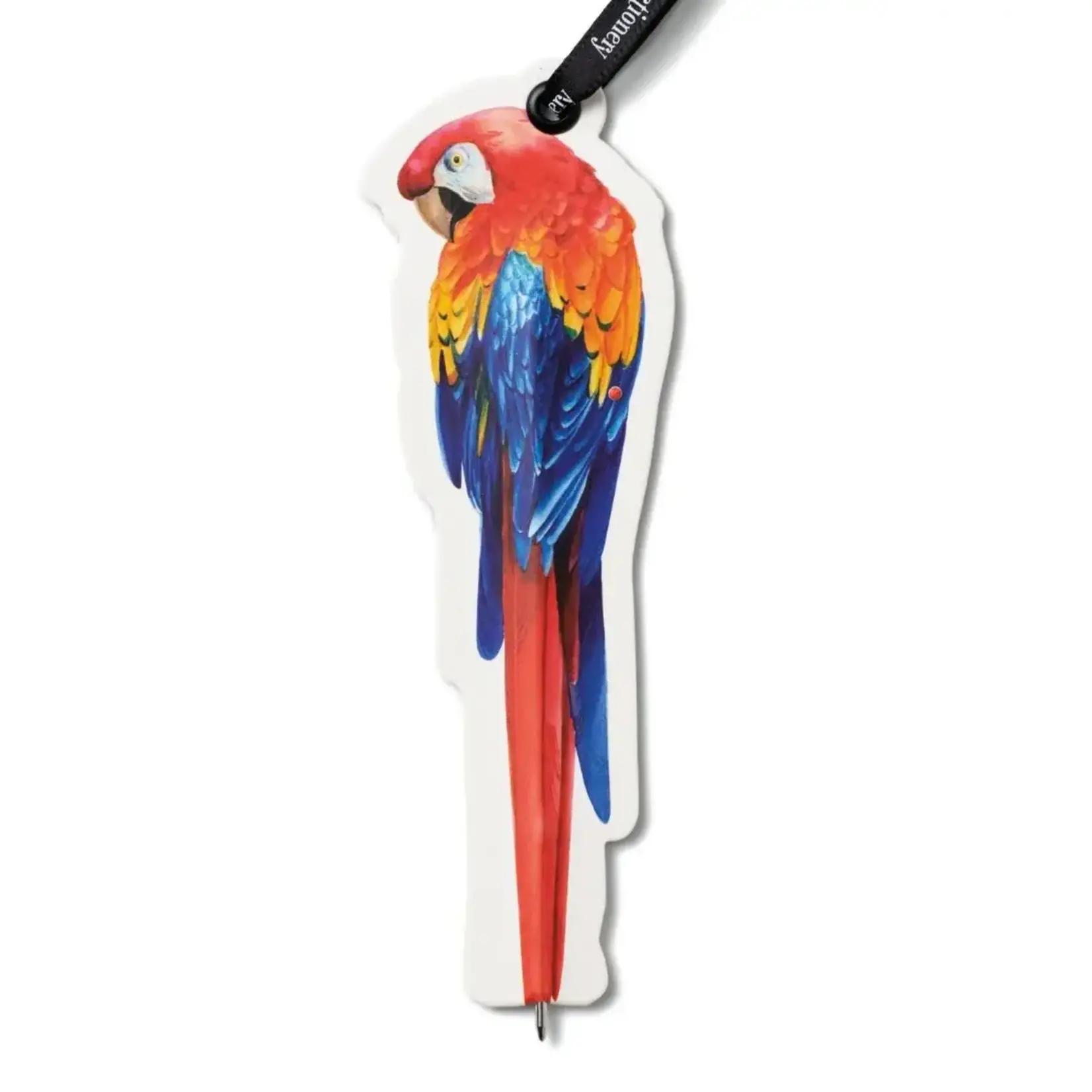 If USA Flat Bookmark Pen Parrot