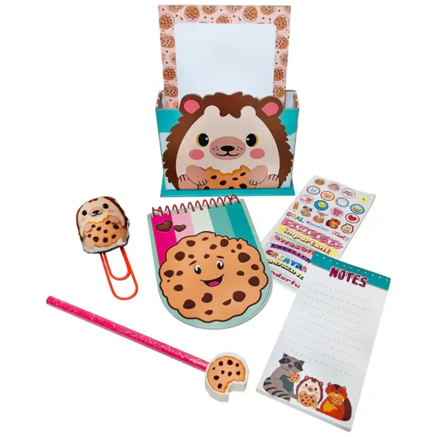 Streamline Cookie Crumble Stationary Set Hedgehog