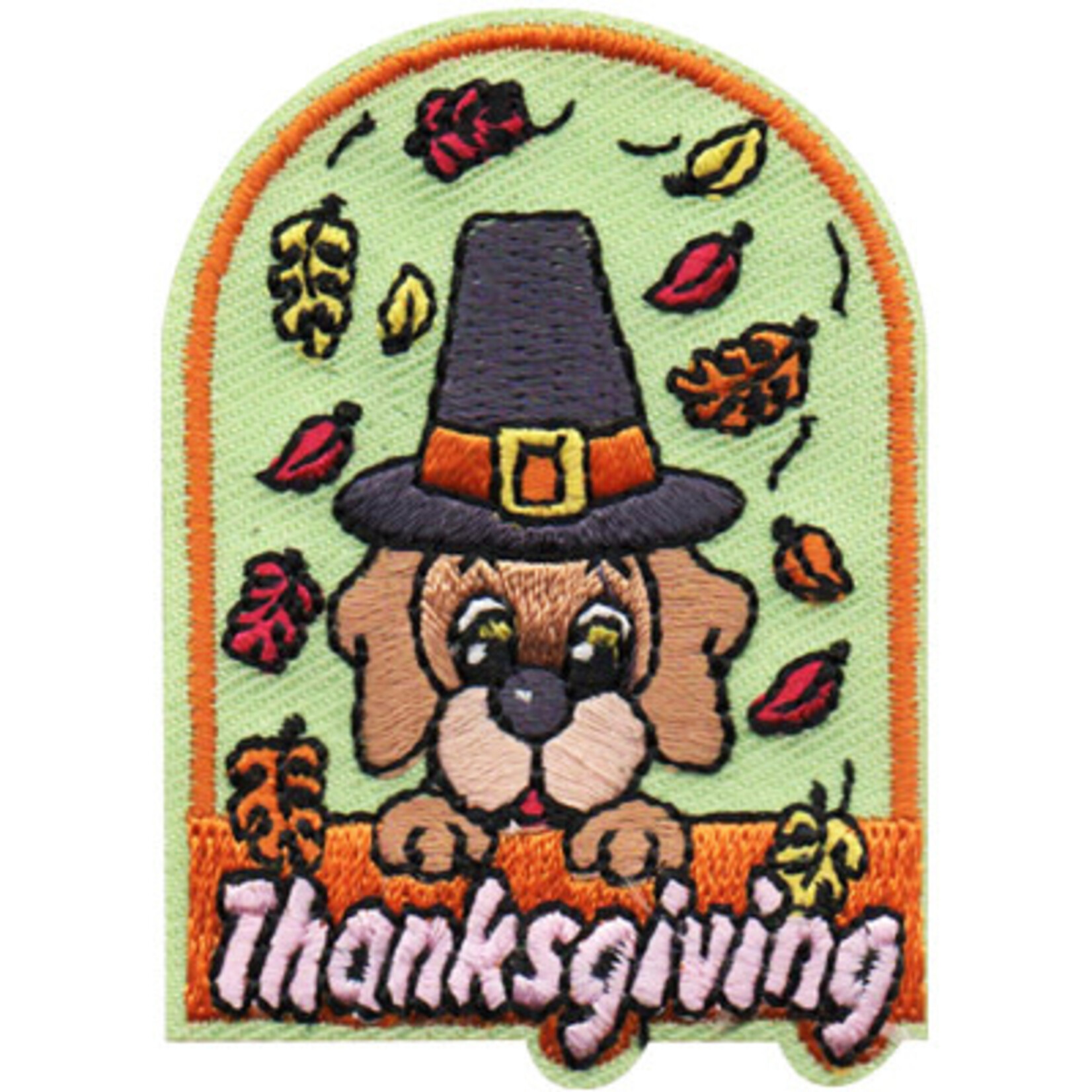 advantage Screen Printing and Emblem Thanksgiving Puppy Fun Patch