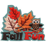 advantage Screen Printing and Emblem Fall Fun Owl Fun Patch