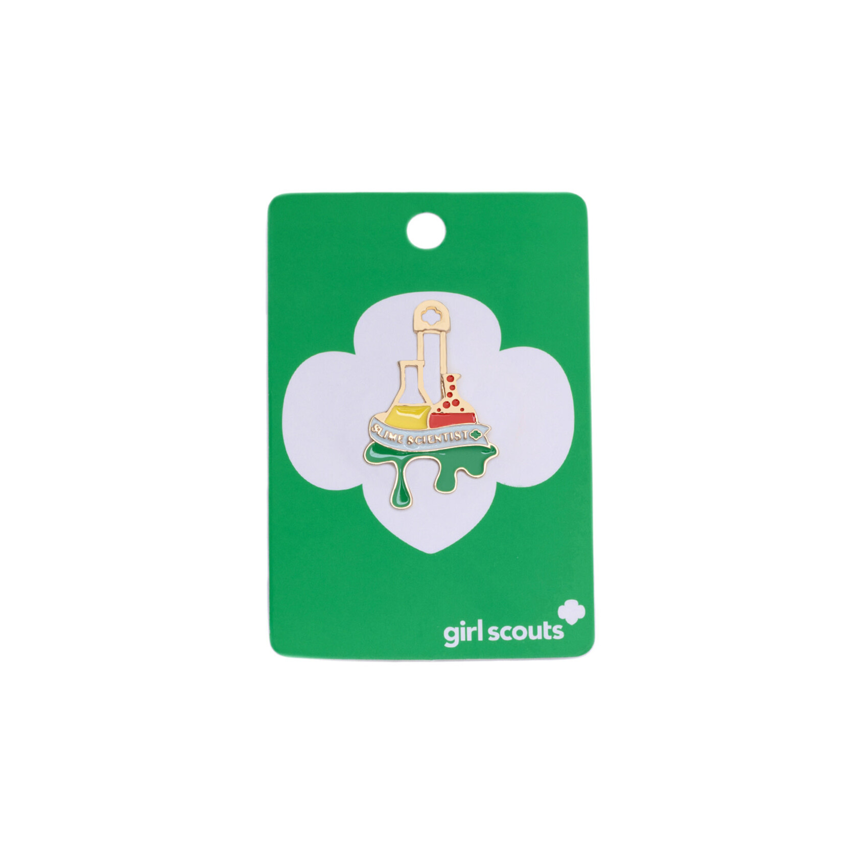 Girl Scout Merchandise Personal Pin Slime Scientist