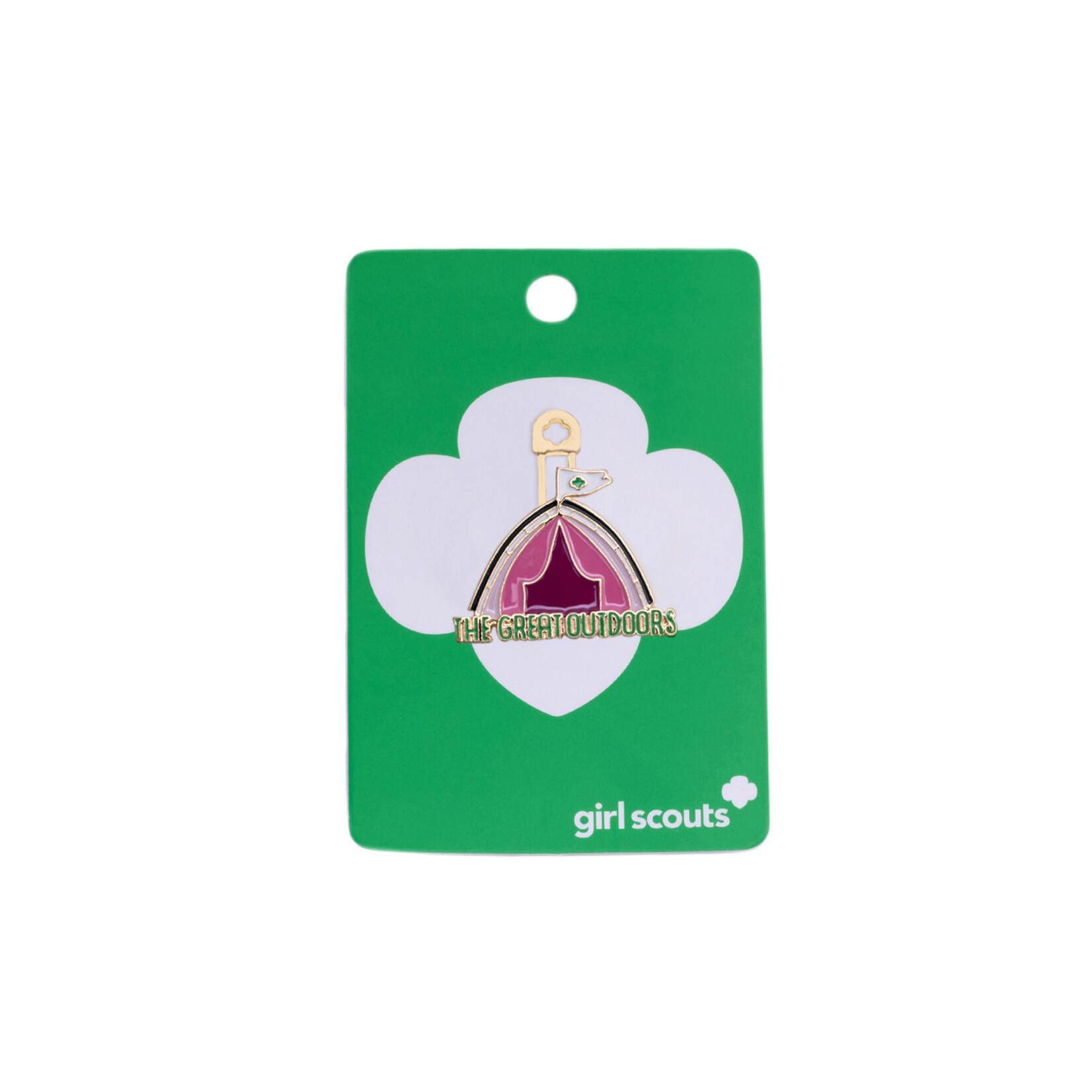 Girl Scout Merchandise Personal Pin The Great Outdoors