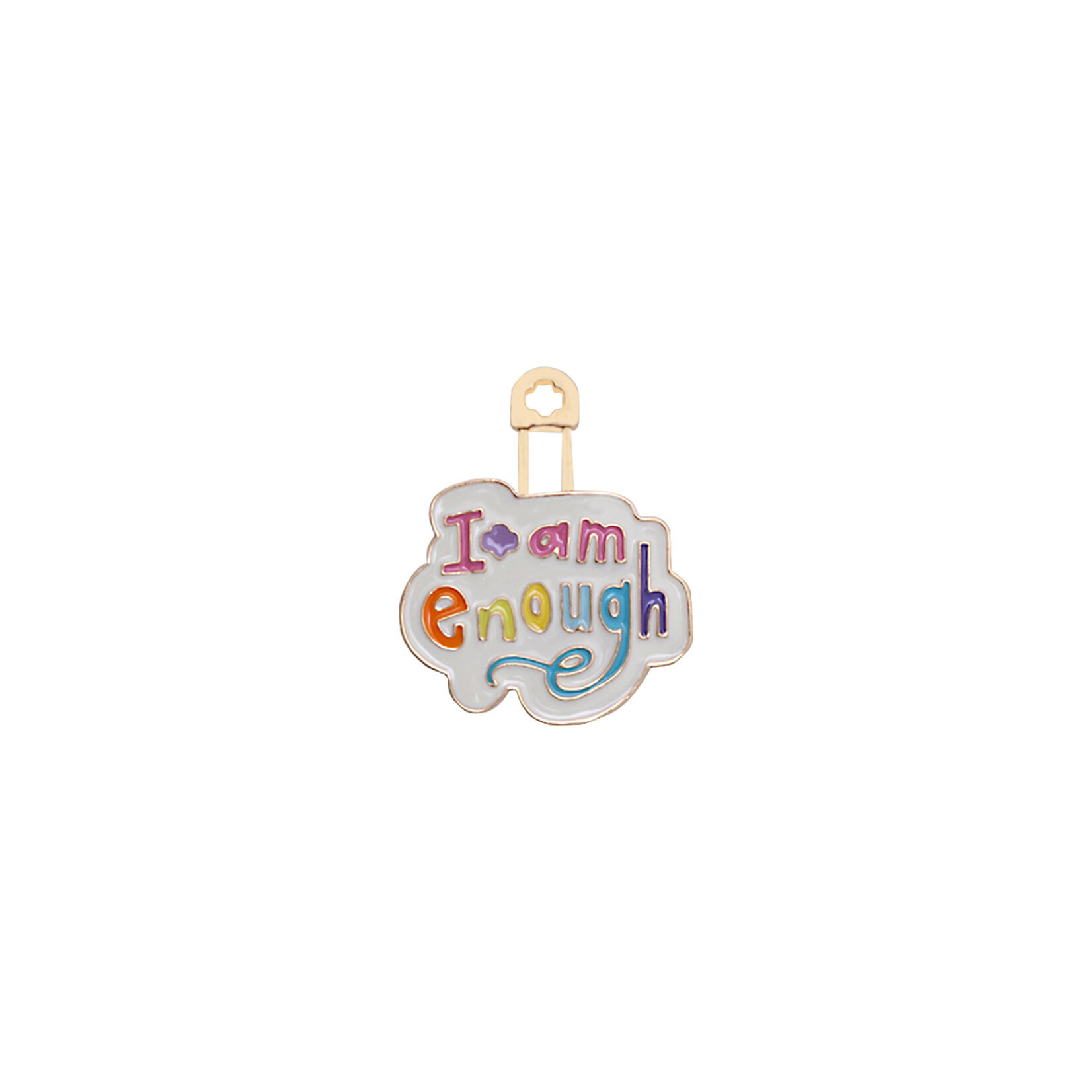 Girl Scout Merchandise Personal Pin I Am Enough