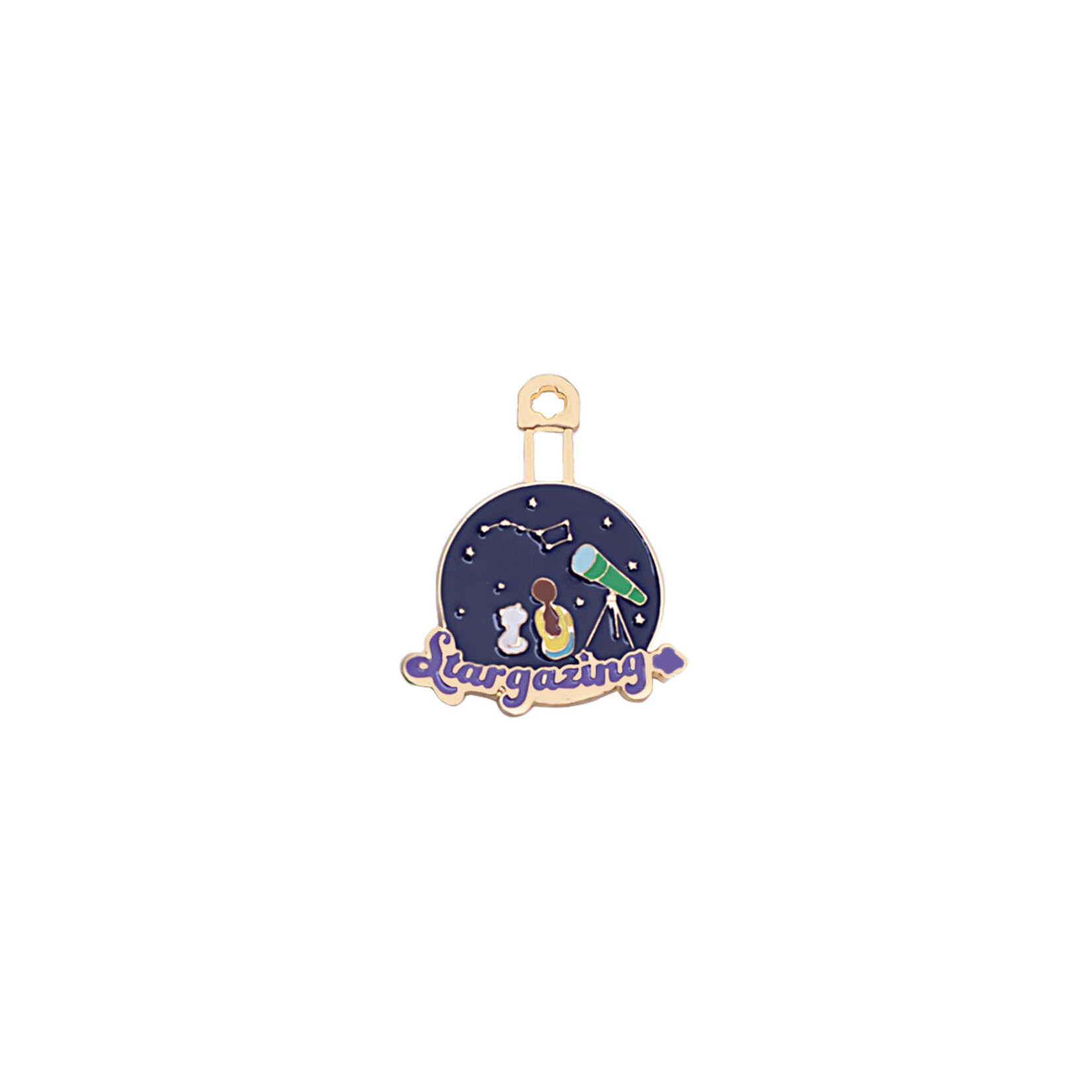 Girl Scout Merchandise Personal Pin Stargazing