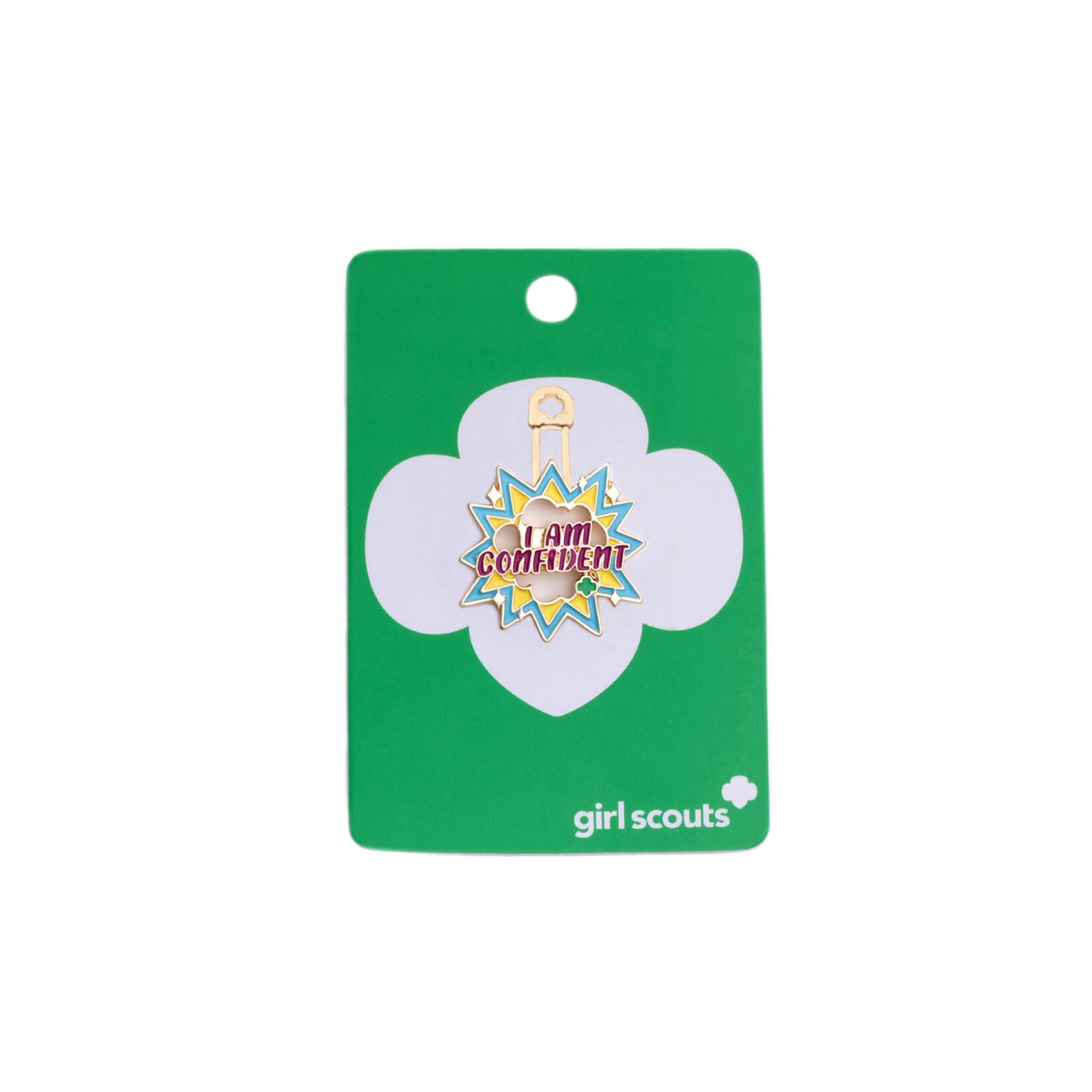 Girl Scout Merchandise Personal Pin I Am Confident