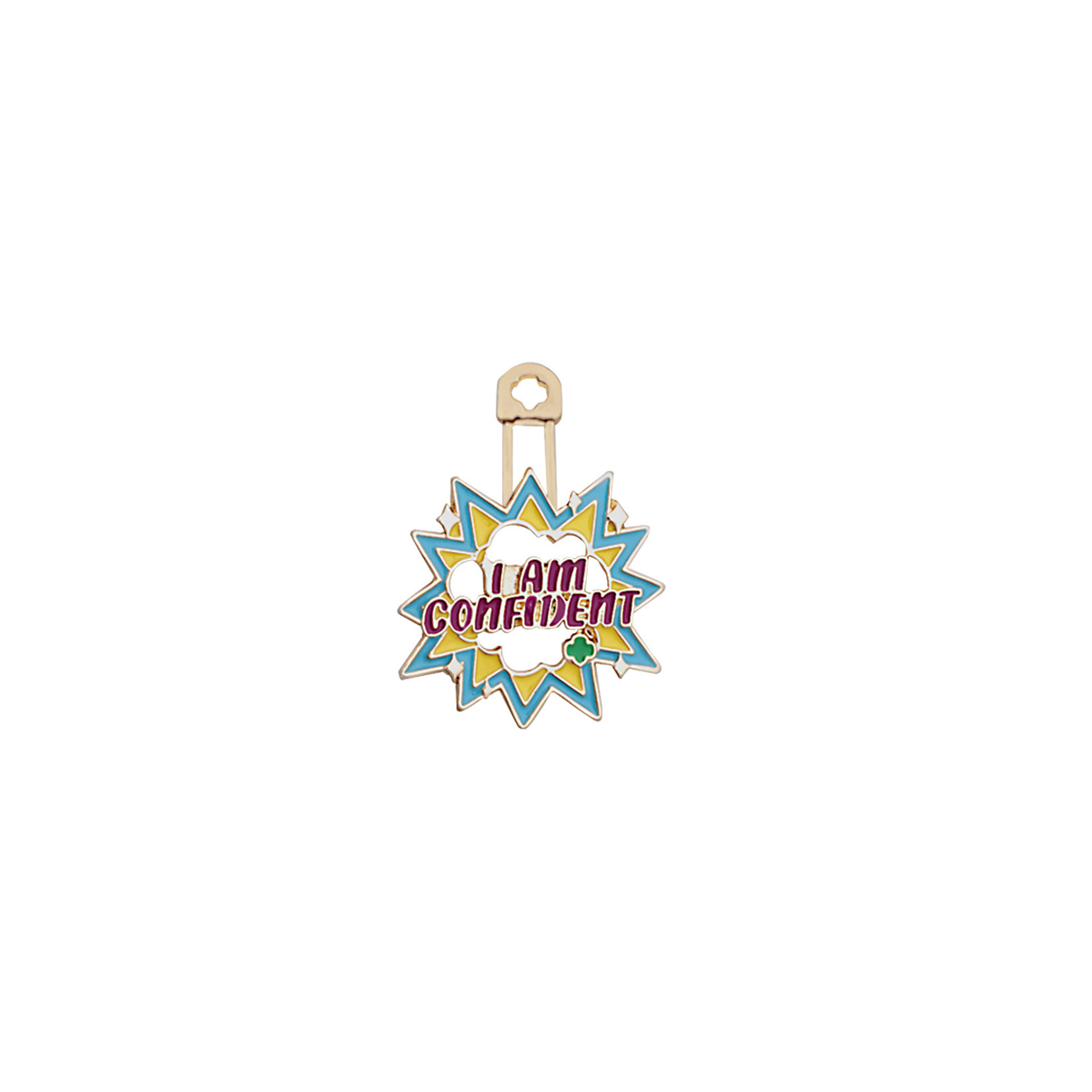 Girl Scout Merchandise Personal Pin I Am Confident